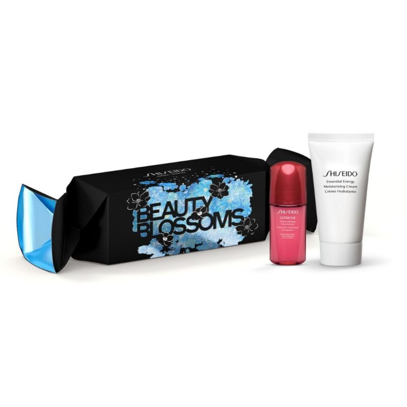 Shiseido Beauty Blossoms Essential Energy (W) Set Moisturizing Cream 30Ml + Ultimune Power Infusing Concentrate 10Ml