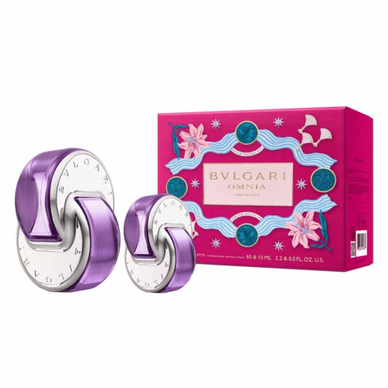 Bvlgari Omnia Amethyste (W) Set Edt 65Ml + Edt 15Ml (New Pack)